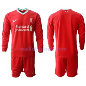 Maillot de Foot Liverpool Domicile 2020-21 Manches Longues - Enfant